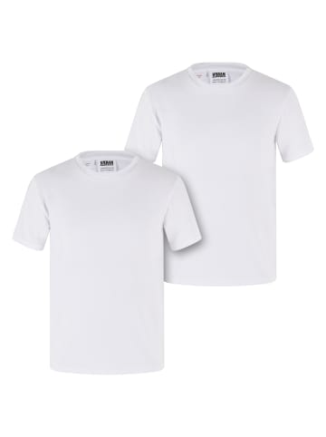 Urban Classics T-Shirts in white+white