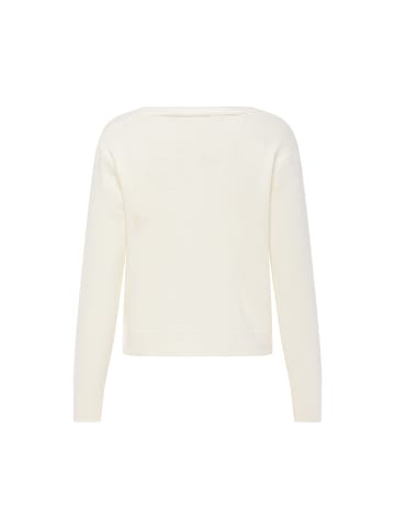 Swirly Women Cardigan in Cream