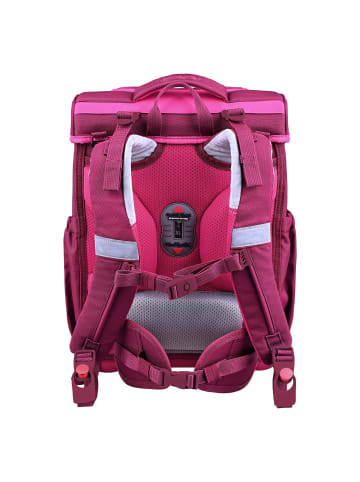 McNeill Bravo Schulranzen-Set 8-teilig in Berry