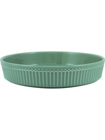 Greengate Kuchenform ALICE DUSTY GREEN Grün Keramik Backform 25 cm