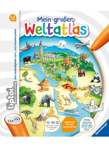 Ravensburger tiptoi® Mein großer Weltatlas