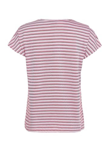 elkline T-Shirt Ocean Vibes in pink - stripes