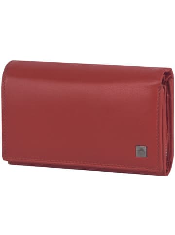 Greenburry Spongy Geldbörse Leder 15,5 cm red