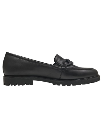 Tamaris Slipper in BLACK LEATHER