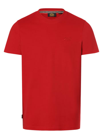 Superdry T-Shirt in rot