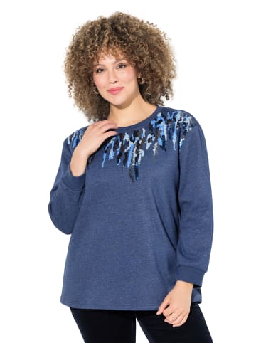 Ulla Popken Sweatshirt in tintenblau