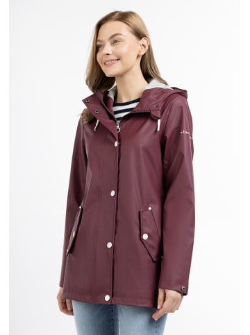 DreiMaster Damen Regenjacke in Weinrot