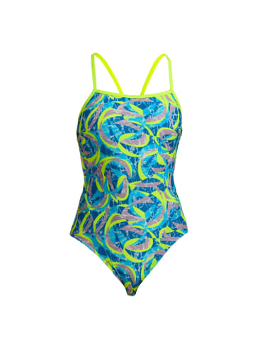 Funkita Ice Slicer einteiler Schwimmanzug chlorbeständig in grün