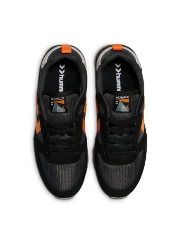 Hummel Schnürsenkel Sneaker Monaco 86 Erwachsene in BLACK/MAGNET