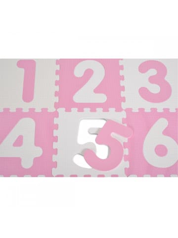 Moni Puzzlematte 9-teilig in rosa