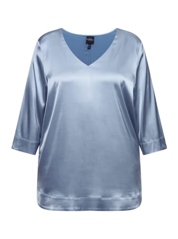 Ulla Popken Bluse in blau