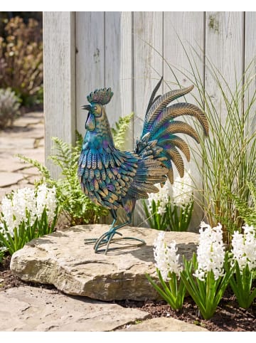 Beliani Gartenfigur SIBULAN in Bunt - (W) 38 x (H) 43 x (L) 16 cm