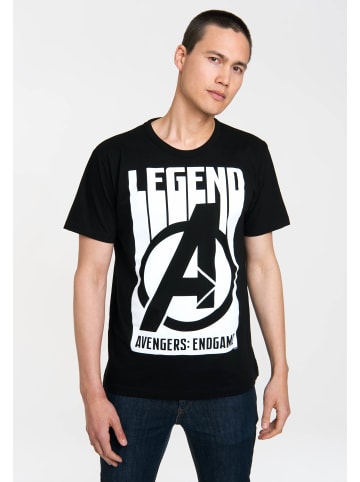 Logoshirt T-Shirt Marvel - Avengers Endgame Legend in schwarz