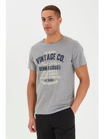BLEND Rundhalsshirt BHVadim in Grau