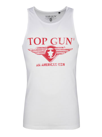 TOP GUN Tank Top Pray TG20191072 in rot