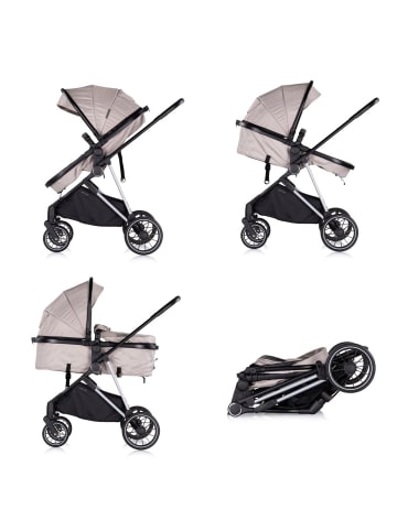 Chipolino Kinderwagen Aura 2 in 1 in braun