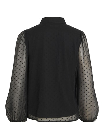 Vila Langarmhemd in Black Beauty
