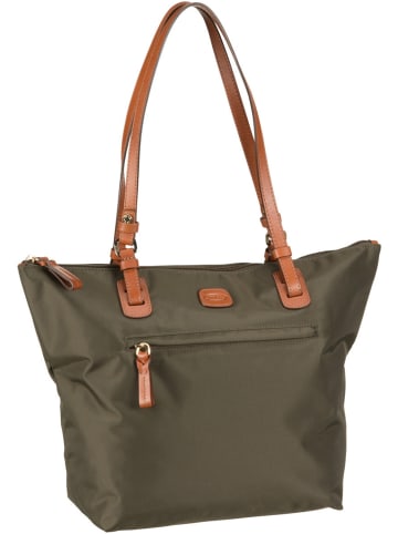 BRIC`s Handtasche X-Bag Shopper 45071 in Oliva