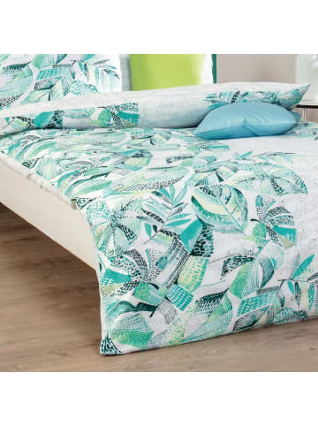kaeppel Bettwäsche Abstract Jungle in jade