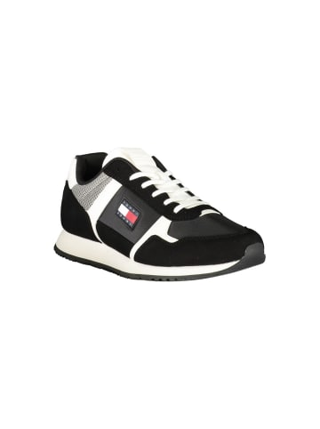 Tommy Hilfiger Schwarze Polyurethan-Sneaker