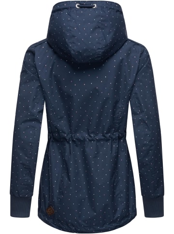 ragwear Übergangsjacke Danka Dots in Indigo Blue23