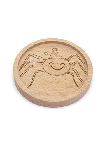 Mr. & Mrs. Panda Tischuntersetzer Spinne Agathe Party ohne Spruch in Transparent