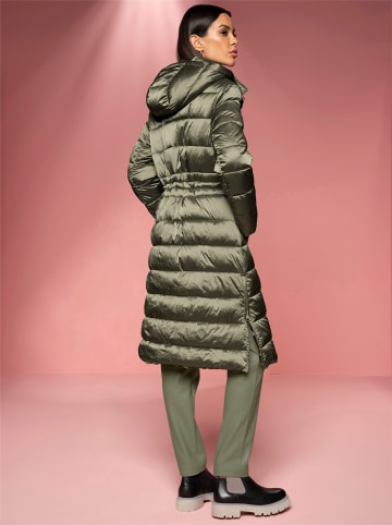 Heine Steppmantel in khaki