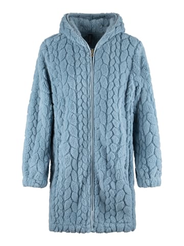 Linga Dore - Fluffy Weste in Arona blue