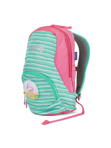 Ergobag Ease Kinderrucksack 30 cm in streifen mint