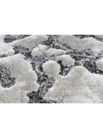 Arte Espina Kurzflor Teppich Damast 400 in braun - natural - rechteckig