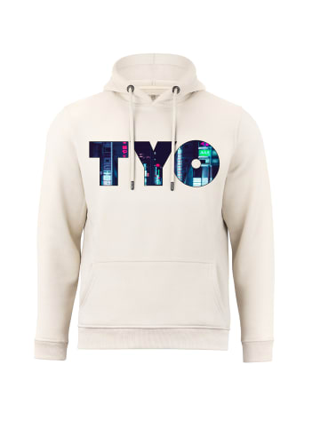 Cotton Prime® Hoodie Skyline Tokio - Weltenbummler Kollektion in Sand