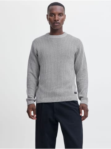 Jack & Jones Strickpullover in Light Grey Melange