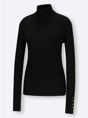 Heine Rollkragen-Pullover in schwarz