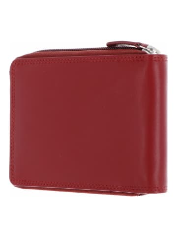 Golden Head Polo Geldbörse RFID Schutz Leder 12.5 cm rot