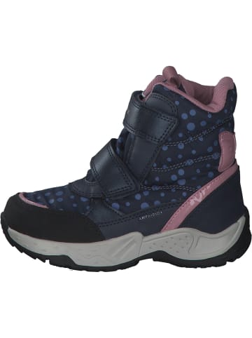 Geox Stiefeletten in navy/pink