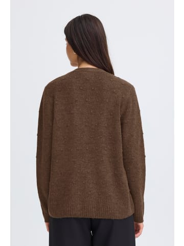 Fransa Strick-Cardigan langarm FRELISE Regular fit in Rain Drum Melange