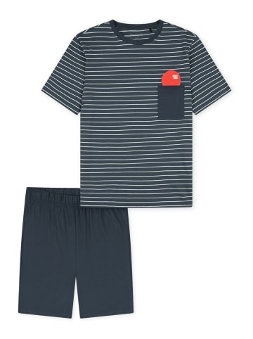 Schiesser Shorty Nightwear in graphit