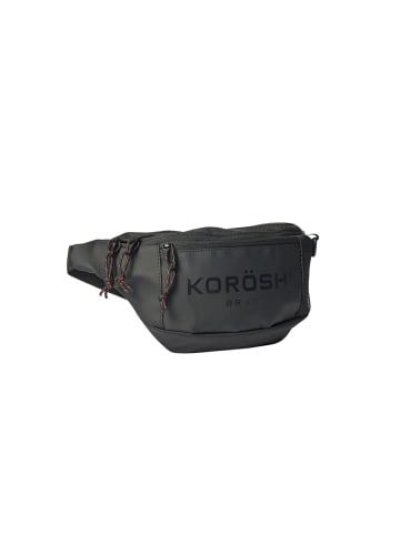 KOROSHI Bauchtasche in Schwarz