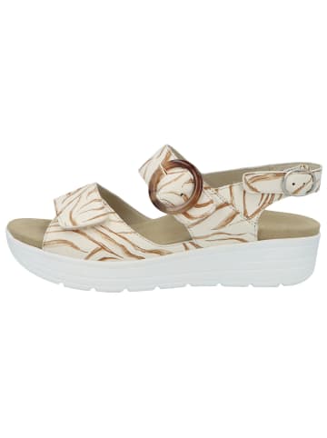 Solidus Damen Sandaletten Greta - Weite G in Beige