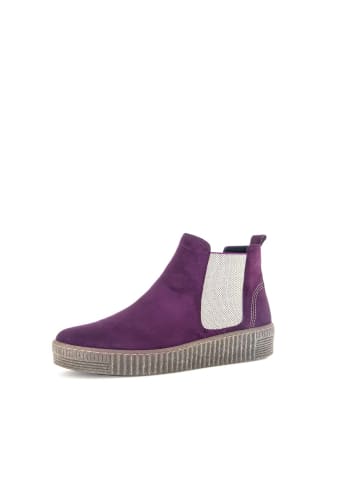 Gabor Chelsea Boots in lila