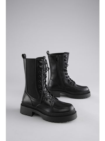 Aniston SHOES Schnürboots in schwarz