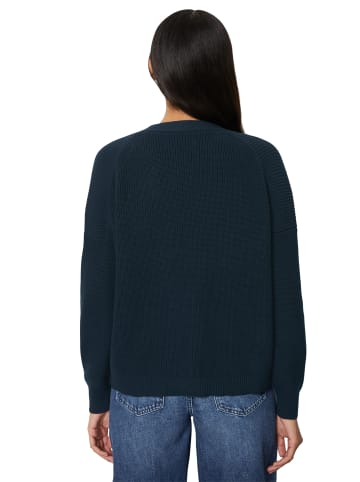 Marc O'Polo DENIM Cardigan oversize in navy teal