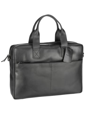 Burkely Aktentasche Vintage River Worker 15'' in Black