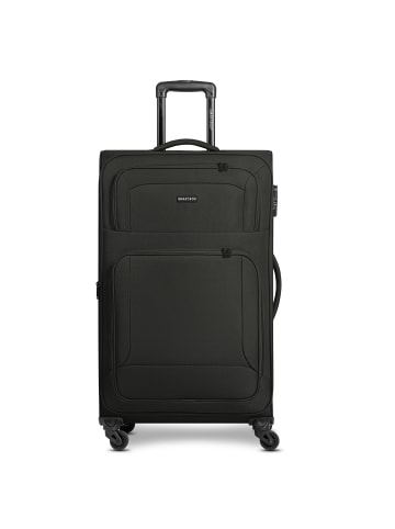 Smartbox Edition 04 4 Rollen Trolley 78 cm mit Dehnfalte in black