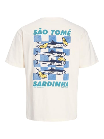 Jack & Jones T-shirt in Egret