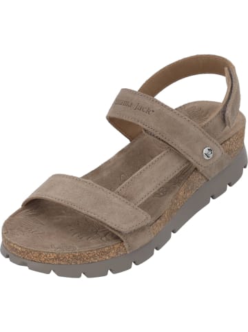 PANAMA JACK Keilsandaletten in taupe