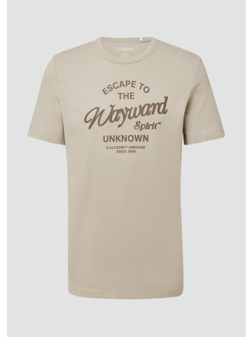 s.Oliver T-Shirt in 81D1_beige