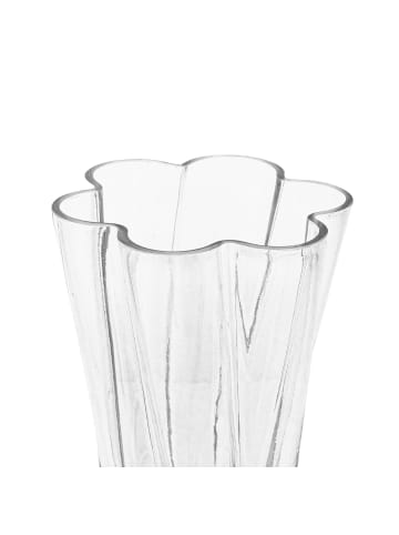Atmosphera Créateur d'intérieur Glasvase Blume NOELI in Transparent, 25,5 cm