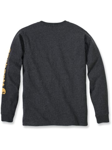 Longsleeve "Logo EK231" in Carbon Heather
