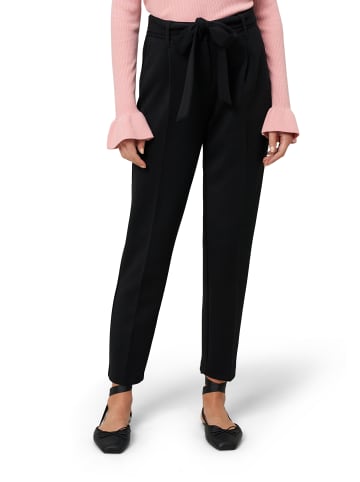Zero  Stoffhose mit Bindegürtel 28 Inch in Black Beauty